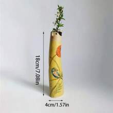 1 件波西米亚人脸花瓶，家庭绘画小花瓶，用于插花人脸花瓶，手工波西米亚花瓶，用于装饰，农舍房间装饰，家居装饰，艺术家居装饰点缀，手工制作的装饰礼物生日毕业典礼、花园装饰、户外、花盆、花盆、园艺 - 彩色 - 查看 10