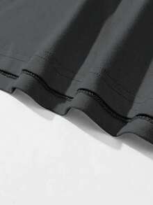 Men's CHICAGO Streetwear T-Shirt 100% Cotton Skate Street Style In Premium Mesh - 深灰色 - 查看 4