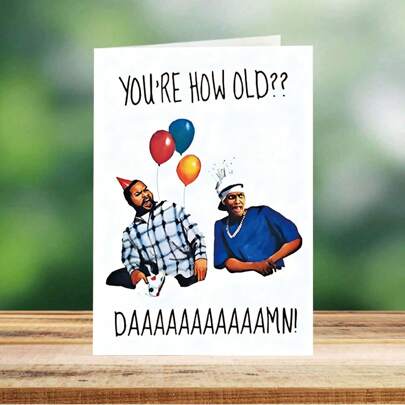 给朋友的搞笑生日贺卡，给男士的搞笑生日贺卡，给最好的朋友的生日礼物，给朋友的个性化生日贺卡