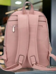 Women Fashion Backpacks - Màu be - Xem 5