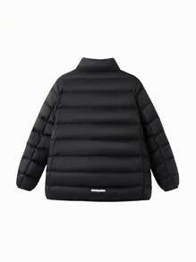 Balabala Boys' Down Jacket 2024 Autumn/Winter Versatile Style - Black - View 5