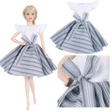 5pcs Cute Costume, Dress, Suitable For 11.5 Inch Doll, Accessories, Daily Casual Wear, Toy Set, Doll Set, Doll Not Included,Home Decoration
