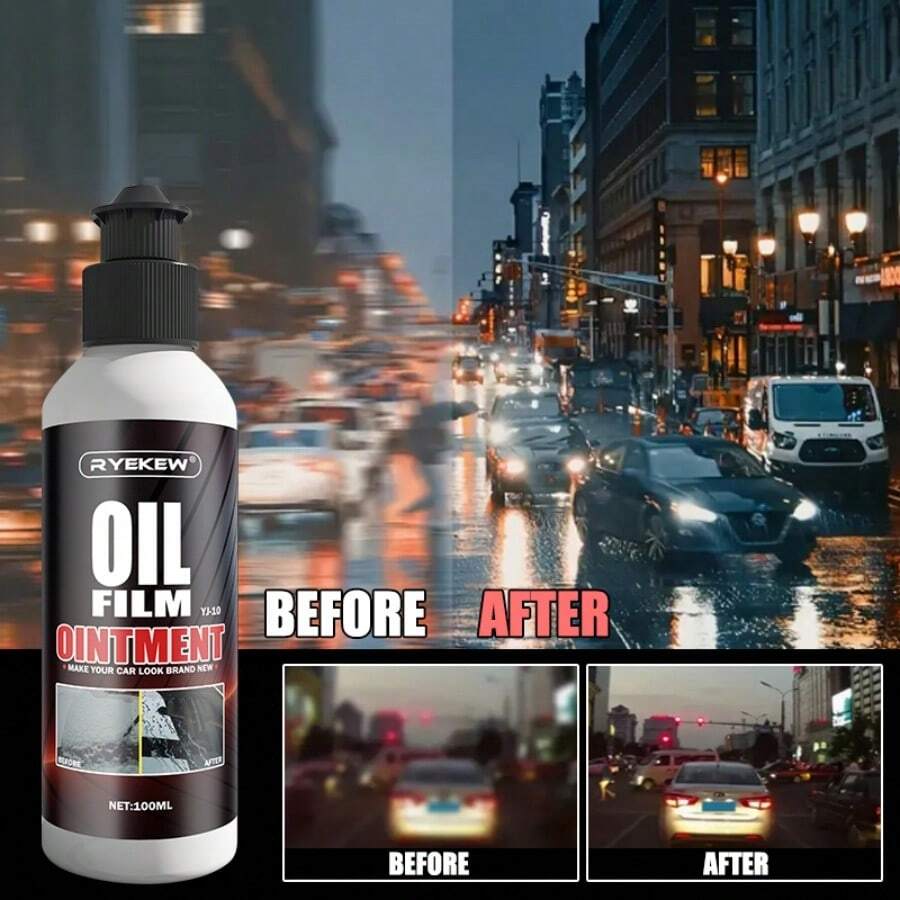 Ryekew 100ml Ryekew Car Glass Decontamination Cleaner, Car Windshield