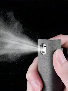 1pc 2 In1 Microfiber Screen Cleaner Spray Bottle Set Mobile Phone Computer Microfiber Cloth Wipe Cleaning Glasses Wipes