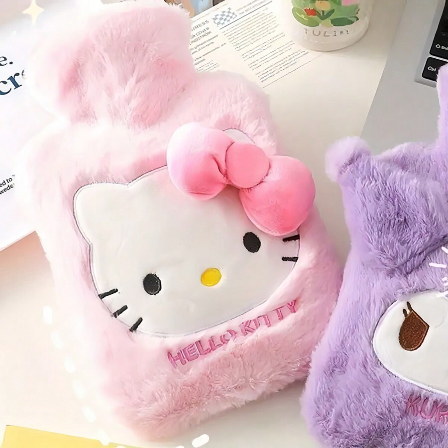 Sanrio New Winter WaterFilled Hot Water Bottle, Cute Cartoon BigEared