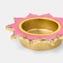 6pc Diwali Design Decorative Diyas - 彩色 - 查看 3