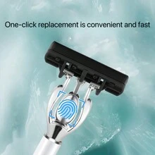 Maquinilla de afeitar manual para hombres, cuchillas reemplazables de 6 capas, maquinillas de afeitar manuales para hombres y mujeres, herramientas de afeitado, artículos esenciales de viaje, regalos navideños para hombres