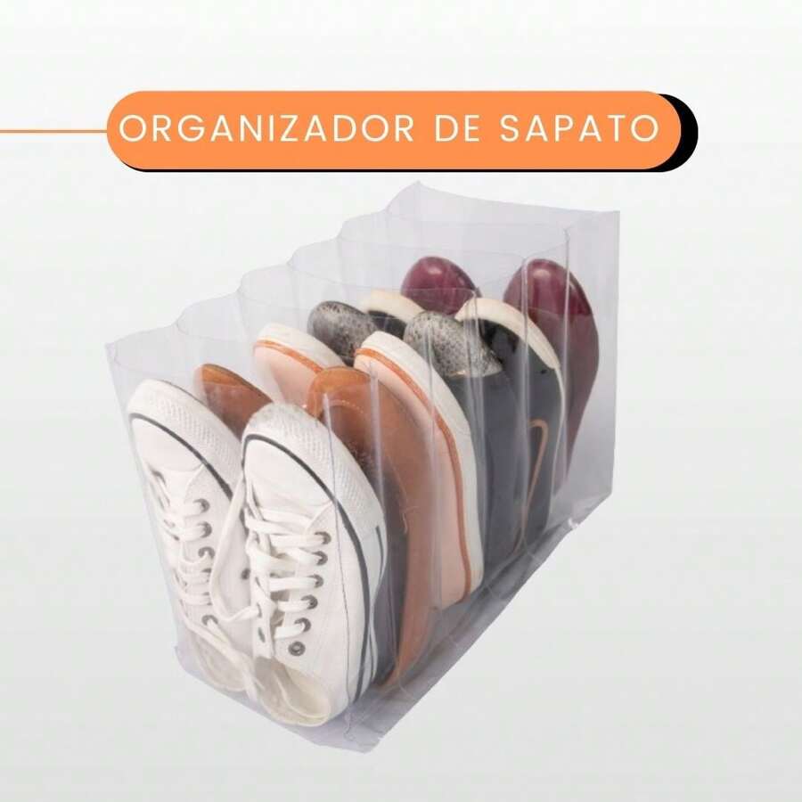 Vertical Shoe Organizer, Door/Wall Shoe Rack - Trong sáng - Xem 1