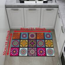 1 st. Woondecoratie, Plaid, Houtnerf, Keukenkleed, Keukenmat - Absorberend, Vlekbestendig, Ideaal voor Boerderij, Entree, Binnen, Kamerdecoratie, Keuken, Eetkamer, Klein Kantoor/Thuiskantoor, Wasbak, Wasruimte