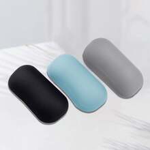 弹性皮革硅胶鼠标腕垫，亲肤纹理硅胶鼠标掌托腕托 - 彩色 - 查看 3