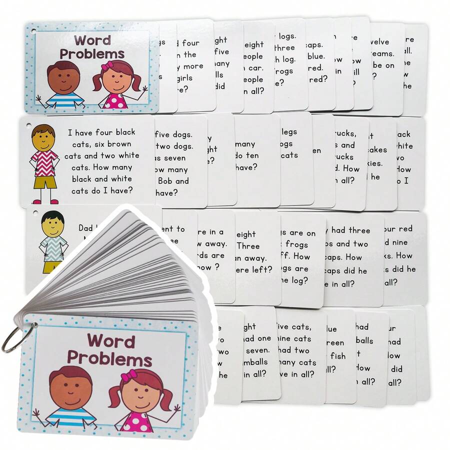 12 Themes Sentences Grammar Learning Pocket Cards Synonym Antonym