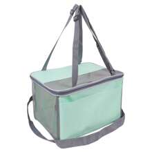 1pc Pet Car Carrier Bag, Fashionable Cat Bag, Portable Foldable Pet Car Seat Carrier