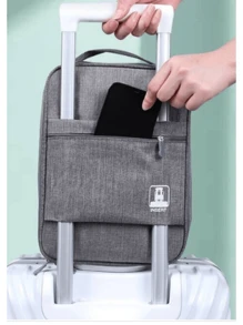 Toiletry Bag Organizer Shoe Rack Suitcase Gym Travel Trip Gym Organizer Closet Drawer - 淺灰色 - 查看 2