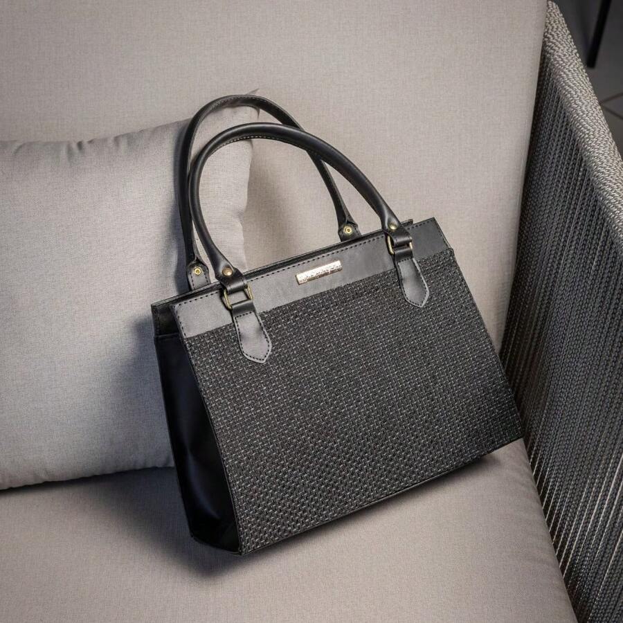 Bolsa Feminina Média Satchel Elegante Tote