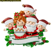 2 đồ trang trí treo bằng nhựa hình ông già Noel, hoàn hảo để trang trí cây thông Noel - Nhiều màu - Xem 16