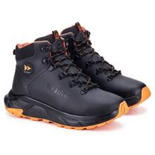 Men's Leather Boots Comfortable Extra Light - trái cam - Xem 2