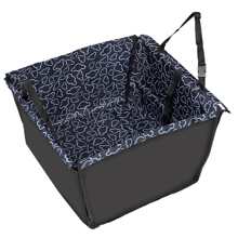 Cubierta impermeable para asiento de coche de perro, cojín acolchado para mascotas de doble capa y grosor, plegable y almacenable para jaula de coche