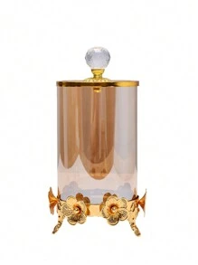 New Gold Plated European/American Style Candy/Snack Jar, Decorative Display