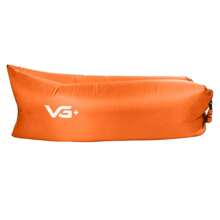VG Plus Vg+ Inflatable Air Bag Sofa Puff For Camping - Orange - View 1