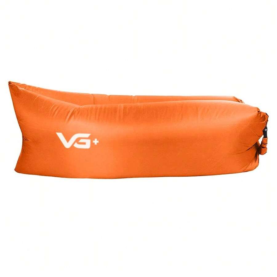 VG Plus Vg+ Inflatable Air Bag Sofa Puff For Camping - Orange - View 1