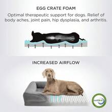 Camas de sofá impermeables para perros con espuma de apoyo, cama de mascota con funda extraíble y lavable, forro y base antideslizante