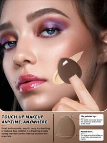 5pcs Makeup Sponge Set - 1pc Beauty Makeup Blender Sponge, 1pc Mini Makeup Blender Sponge, 1pc Finger Powder Puff, 1pc Triangle Powder Puff For Loose Powder, 1pc Cushion Puff For Foundation,Makeup,Cheap,Room Decor,Vanity,Travel,Bedroom,Makeup Accessories,Puff,Makeup Blender,Powder Puff,Makeup Sponge