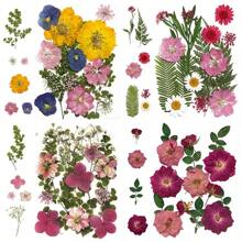 15 件浮雕 DIY 工艺品用品套件 - 手机壳、杯垫、小珠宝、树脂涂层椅子、手镯、工艺品、风铃、发夹、相框、壁挂、花瓣化妆品、香薰蜡烛、卡片、书签，用于 DIY 圣诞节、情人节、感恩节、婚礼工艺品和贴纸 - 彩色 - 查看 2