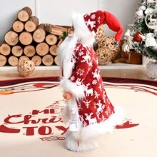 1 đồ trang trí Giáng sinh Đồ trang trí ông già Noel màu đỏ Đồ trang trí thủ công bằng vải đứng Tượng ông già Noel cho tiệc Giáng sinh Đồ trang trí nhà Quà tặng ngày lễ - Nhiều màu - Xem 7