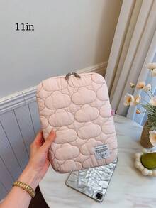 1 Túi đựng máy tính xách tay họa tiết đám mây dễ thương màu hồng mềm mại dành cho học sinh 11 inch/13 inch/14 inch Túi đựng máy tính bảo vệ Túi đựng hồ sơ Túi đựng máy tính xách tay Túi đựng máy tính 11 13 14 inch Túi đựng bàn di động cho máy Mac Book dành cho bé gái & thiếu nữ & sinh viên đại học Túi đựng máy tính bảng 9-15 inch Tương thích với Ipad Air 4 5 Pro 11 Mini 5 6 Túi đựng iPad chống sốc - Hồng - Xem 6