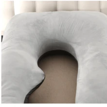 Pregnant Woman Pillow, Full-Body Pregnant Woman Pillow With Removable Pillowcase, Support Back, Legs, Abdomen, Buttocks, 57-Inch Pregnant Woman Pillow, Essential For Pregnancy, Adult Body Pillow,Valentines Decorationsmother Day Gift