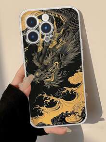 1 个彩色彩绘狗图案 TPU 手机壳，适用于 iPhone 15、iPhone 15 Pro、iPhone 15 ProMax - 彩色 - 查看 6