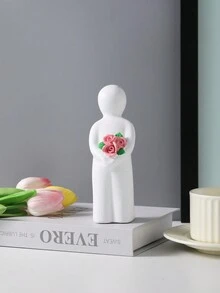 1 bức tượng nhỏ bằng nhựa trang trí, dùng để trang trí nhà cửa, phòng khách, phòng ngủ, phòng học, đám cưới, tiệc tùng, các ngày lễ như ngày lễ tình nhân, giáng sinh, ngày của mẹ, lễ tạ ơn - Một món quà tuyệt vời cho ngày lễ tình nhân - Nhiều màu - Xem 7