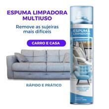 Magic Foam Dry Upholstery Cleaner Spray Ideal For Sofa Chair Carpet Mattress And Car Seat - trắng - Xem 5