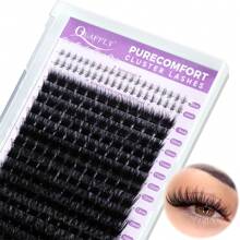 208Pcs D Curl Fluffy Lash Clusters With Bottom Lashes 10-18mm Thick Cluster Eyelash Extensions Wispy Individual Lashes With Lower Eyelash Clusters Lashes Clusters DIY At Homelash Clusters,Eyelash Clusters,Individual Eyelashes,Lashes,Fake Lashes - D - View 7