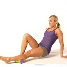 Bánh xe massage chân, Bóng massage thư giãn cơ, Bảng lăn huyệt đạo thể dục tại nhà - Nhiều màu - Xem 12