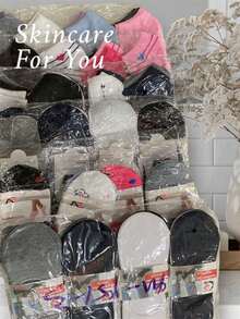 Kit 24 Pares Meias Família Contem Adulto  e Infantil  ,Feminino e Masculino ,Tamanho Entra 0-10anos ,tamanho 31-34,35-40,40-44,40-46.Peças sortido,cores estampada e listada