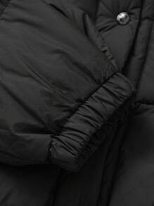 Balabala Girls' Down Jacket 2024 Winter For Older Tween Girl - Black - View 6