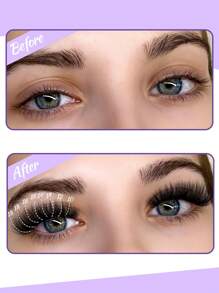208Pcs D Curl Fluffy Lash Clusters With Bottom Lashes 10-18mm Thick Cluster Eyelash Extensions Wispy Individual Lashes With Lower Eyelash Clusters Lashes Clusters DIY At Homelash Clusters,Eyelash Clusters,Individual Eyelashes,Lashes,Fake Lashes - D - View 4