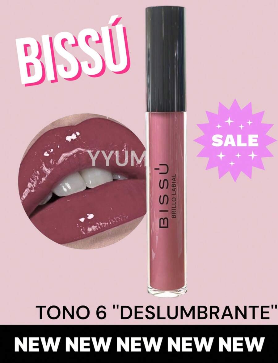 Bissu Lip Gloss New ORIGINAL - TONO 6 "DESLUMBRANTE" - View 1