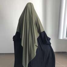 1pc Classic Versatile Muslim Hijab Headscarf - Multicolor - View 12