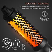 Máy sấy tóc & lược khí nóng 2 trong 1, dụng cụ tạo kiểu đa năng dùng tại nhà, không làm hỏng tóc, quà tặng cho mẹ, quà tặng ngày lễ tình nhân, quà tặng cho bạn trai, quà tặng ngày lễ tình nhân, màu hồng và dễ thương cho ngày lễ thánh Patrick - Phích cắm loại C của EU (220-240V) - Xem 5