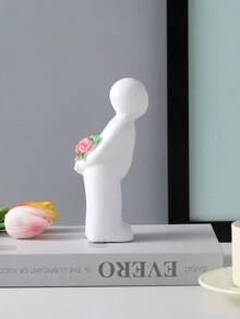 1 bức tượng nhỏ bằng nhựa trang trí, dùng để trang trí nhà cửa, phòng khách, phòng ngủ, phòng học, đám cưới, tiệc tùng, các ngày lễ như ngày lễ tình nhân, giáng sinh, ngày của mẹ, lễ tạ ơn - Một món quà tuyệt vời cho ngày lễ tình nhân - Nhiều màu - Xem 12