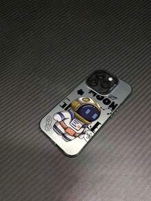 1 件卡通宇航员图案防震 TPU 手机壳适用于 iPhone 和手机 - 彩色 - 查看 5