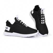 Walk Forward Women's 3 Pairs Gym Comfortable Sports Shoes Kit - 黑+白+黑白 - 查看 3