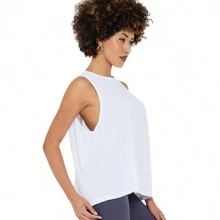 Duo Fitness Forever Dry Fit Gym Tank Top Odorless Quick Dry - 白色 - 查看 2