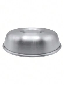 28cm Rosca Mold, For Hollow Chiffon Cake Or Gelatin, Loaf, Bread, Oven, Pastry, Aluminum. - 淺灰色 - 查看 5