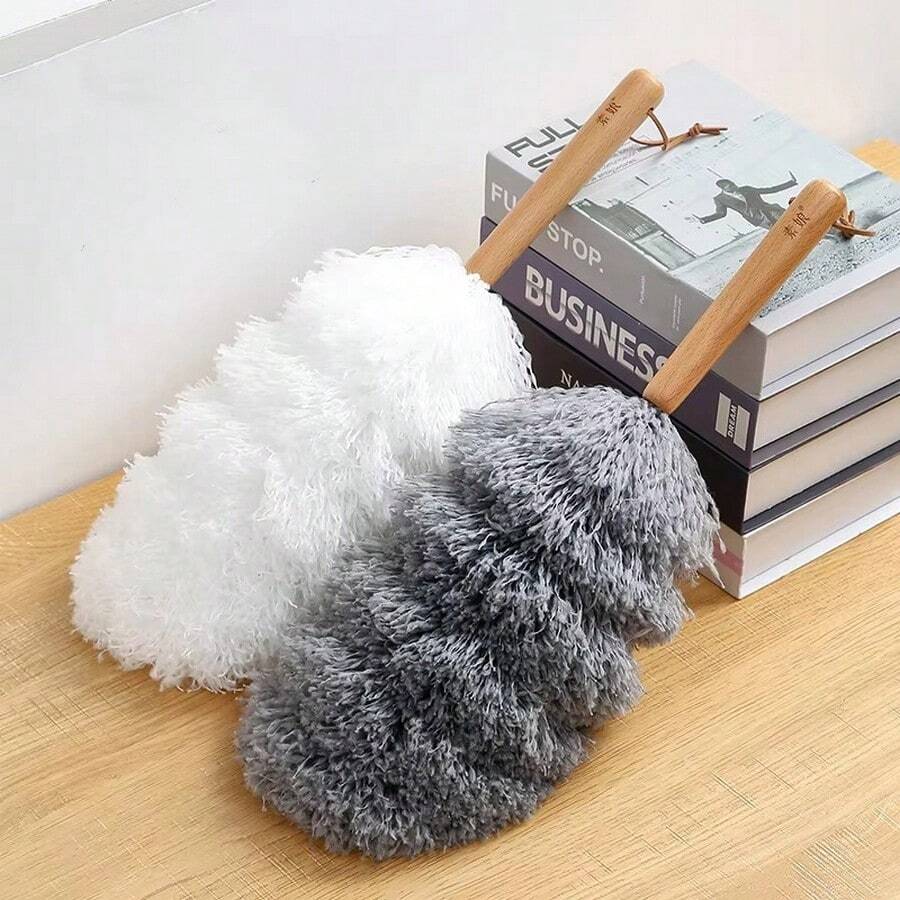 Chổi phủi bụi tĩnh điện để bàn, Chổi phủi bụi lông gà mật độ cao có thể giặt được, Dụng cụ loại bỏ bụi vệ sinh nhà cửa và xe hơi - Nhiều màu - Xem 1