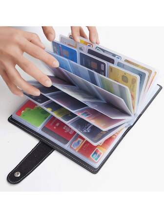 大容量多卡位卡包男士长款96卡包防消磁银行圣诞礼物感恩节卡包钱包名片夹信用卡夹女士照片卡夹男女通用卡包