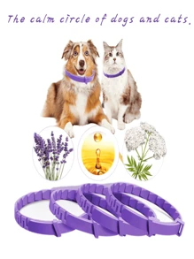 Cat Comfort Collar – 1-Pack Adjustable, Long-Lasting Wear With Gentle Botanical Scent | Ideal For Travel, Routine & Quiet Moments - Multicolor - View 10