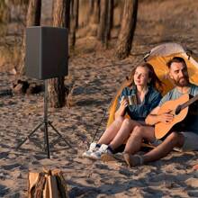 1个户外音响罩 - 防水、防尘、防紫外线，黑色涤纶材质，适用于室内外音响，耐用面料设计，厨房装饰，家居用品 - 彩色 - 查看 6